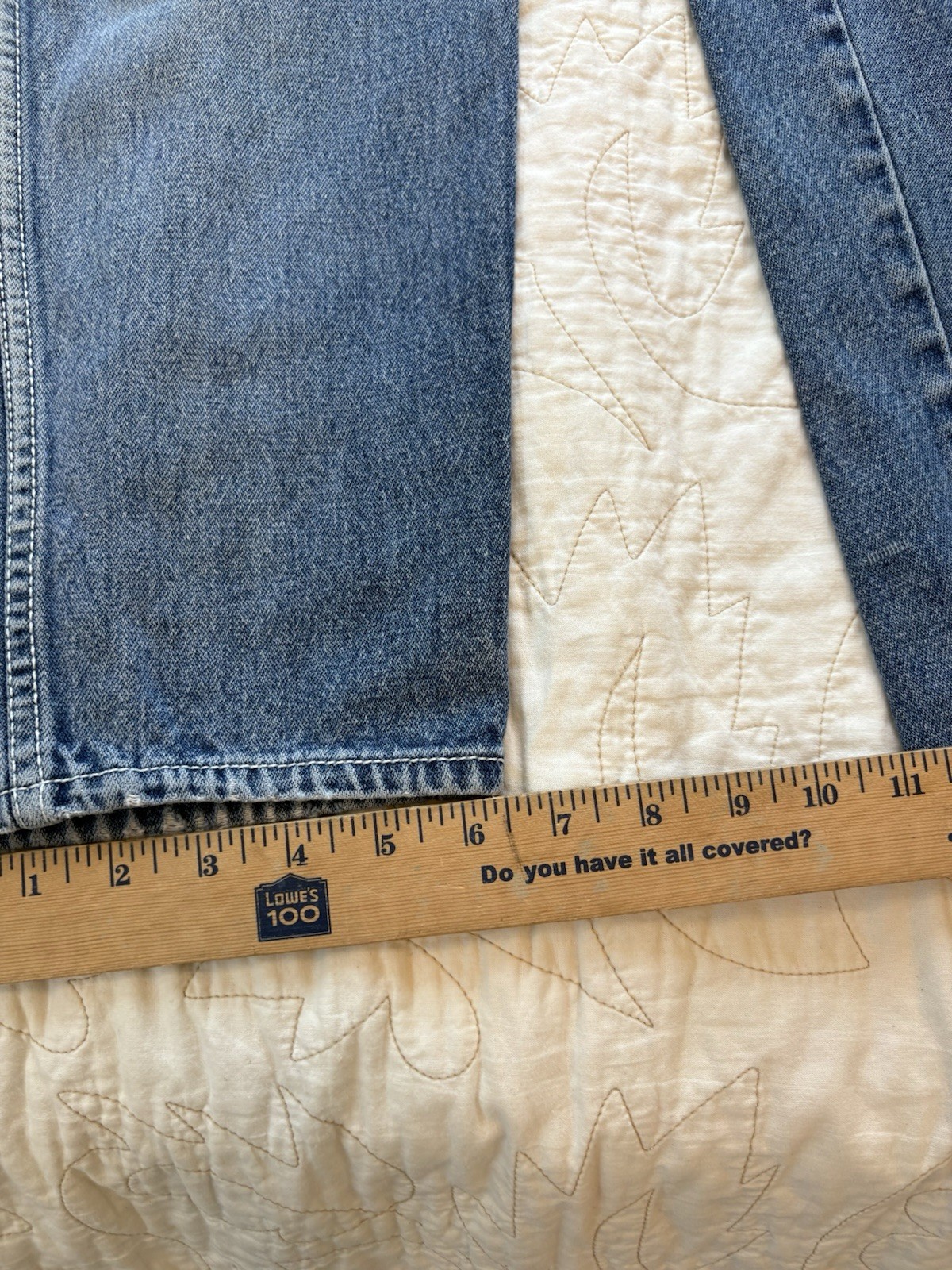 Unionbay True Vintage High-Waist Buttonfly Indigo Denim Jeans 1970&rsquo;s Size 5