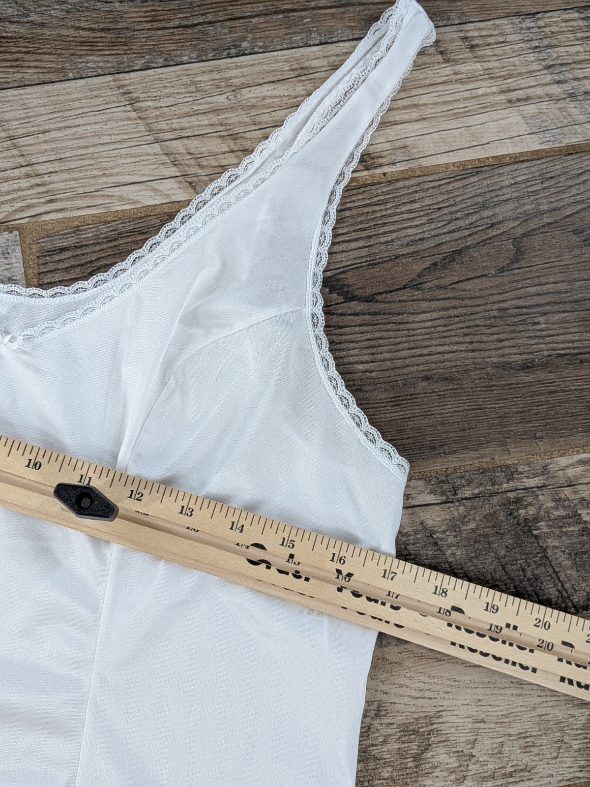 LOT 2! SIZE 38/44💋Vtg Shadowline Slip Camis Camisole Negligee Lingerie Nylon