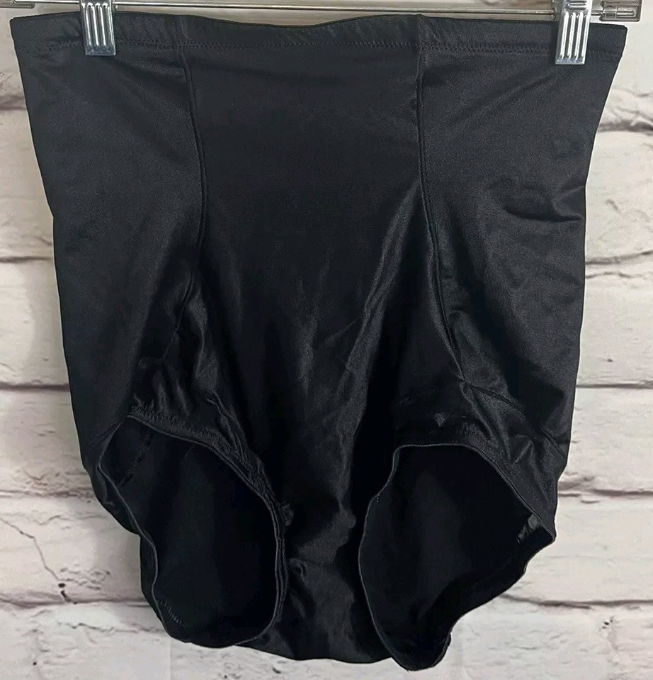 BALI Women&rsquo;s Size 3XL Black Shapewear Panties Bottoms