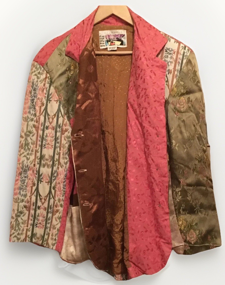 1990s Vintage Other Destination GORGEOUS Blazer Jacket Tapestry Patchwork EUC