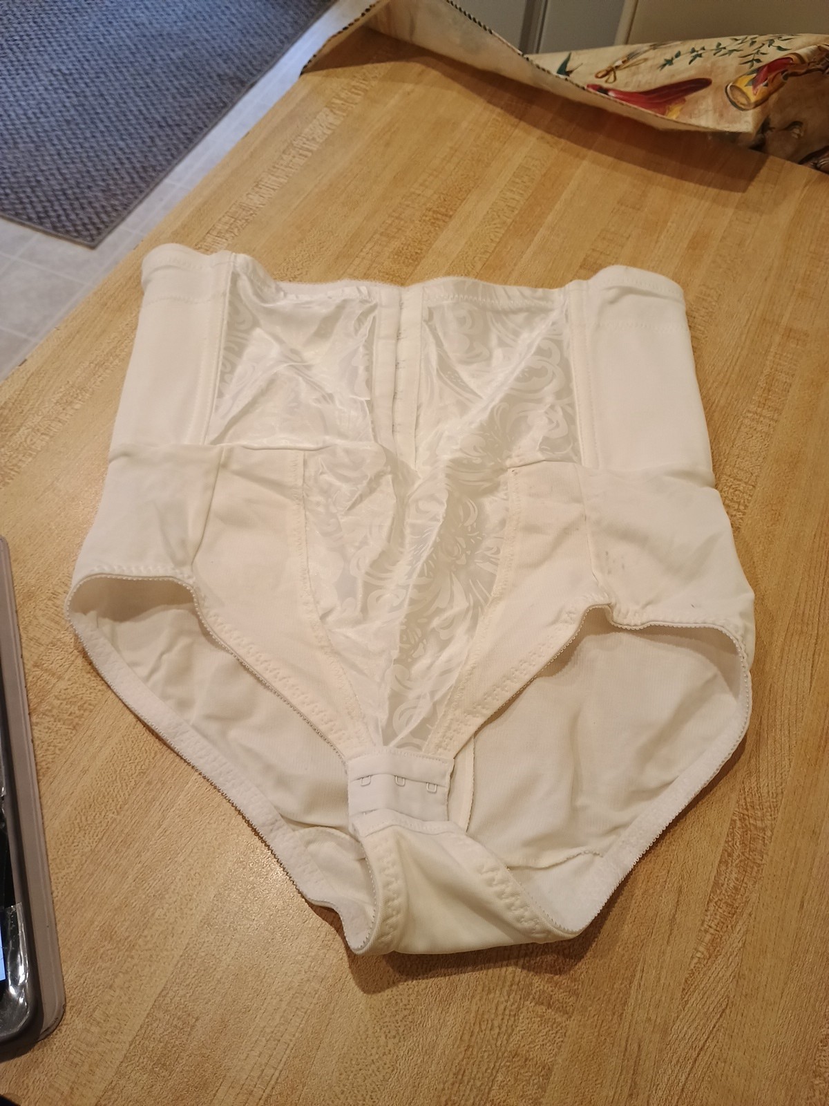 Vintage Cupid Girdle Style 5065 White Size 2XL