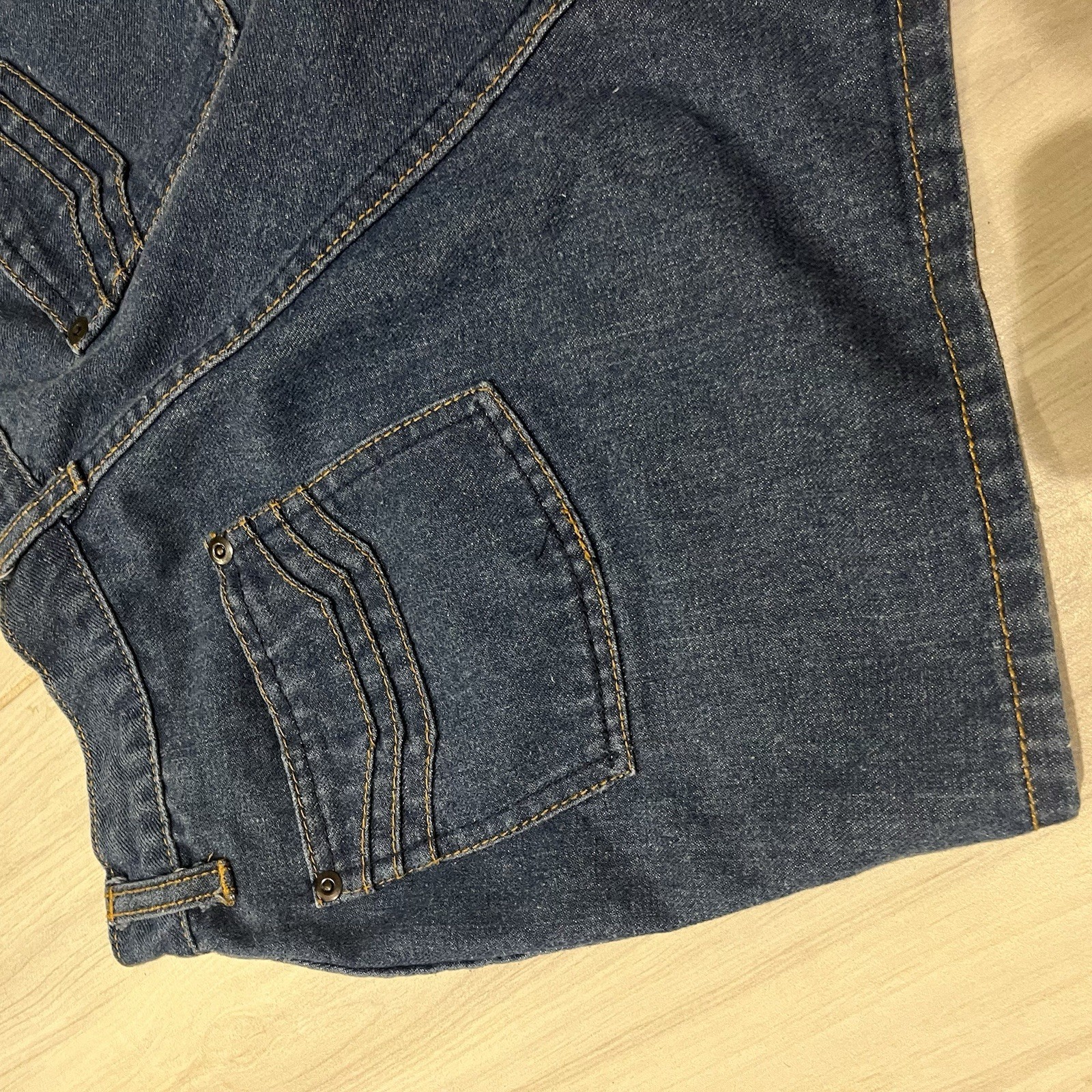 Vintage 60s/70s Woolco Denim Shorts Hot pants Rockabilly Sailor USA Retro