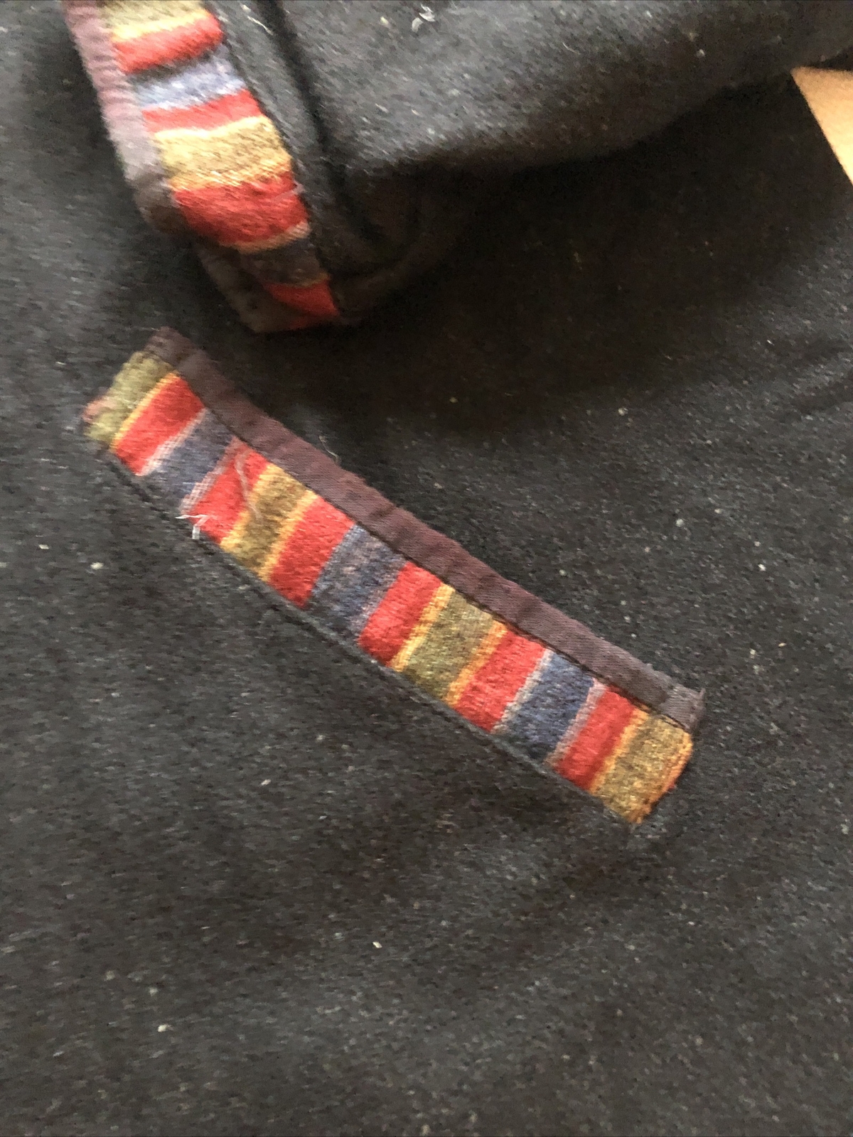 VINTAGE HANDMADE NEPAL 100% WOOL LINED JACKET SIZE MEDIUM