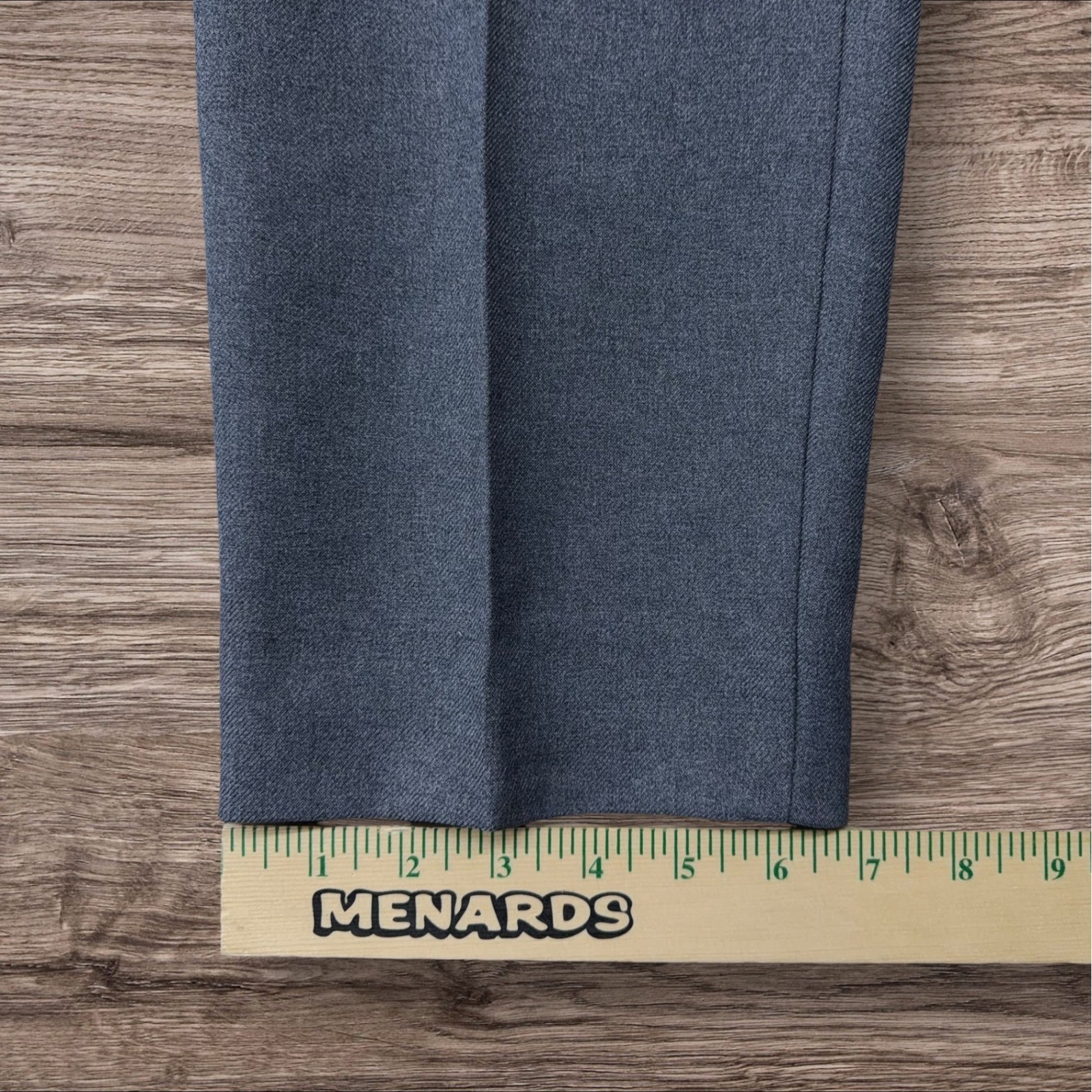 Vtg Levi&rsquo;s Bend Over Sta-Prest Gray Slacks Womens Size 12 (28×28) Made in USA