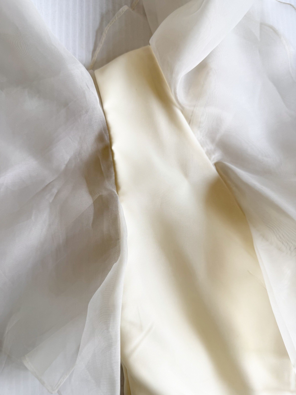 Vintage Pale Yellow Lorrie Deb Gown, Ruffles, Prom Dress