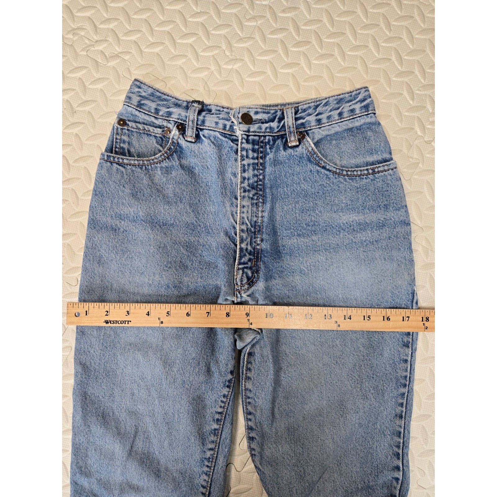 Big John Extra Vintage High Waisted Jeans Blue Medium Wash Made in Japan 25