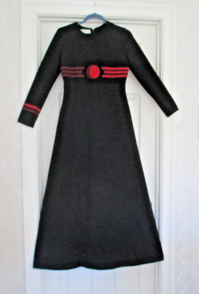 Vintage 70&rsquo;s 80&rsquo;s Jones New York maxi dress size 6 Mod Retro