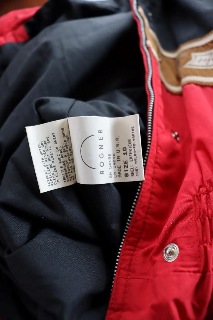 1990&rsquo;S SIZE MEDIUM-LARGE NORDICA YELLOW AND RED SKI JACKET