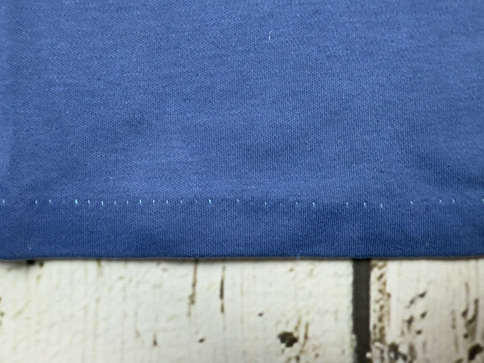 VTG Jordache Embroidered Logo Solid Blue 1980&rsquo;s Women&rsquo;s Long Sleeve T-Shirt