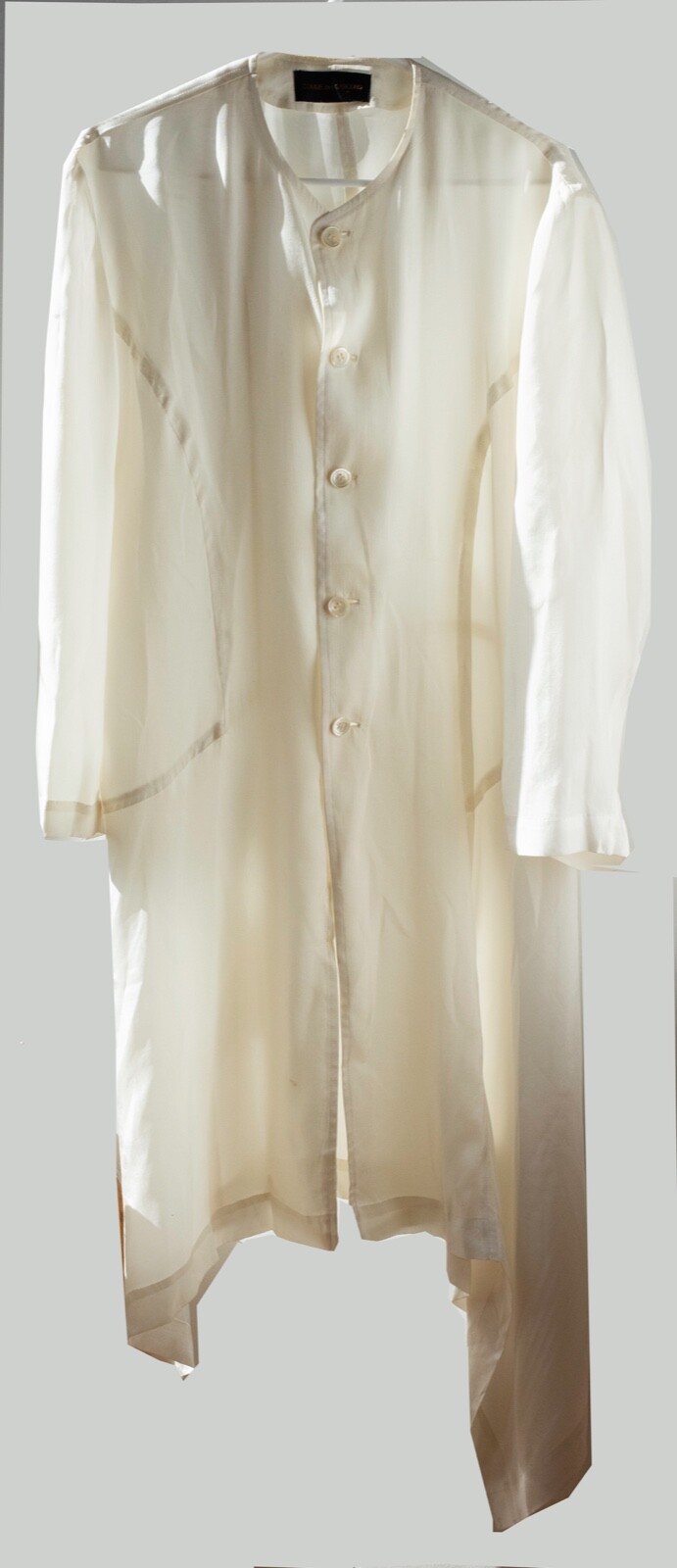 Comme des Garcon Vintage 1980&rsquo;s Asymetrical Rayon Coat