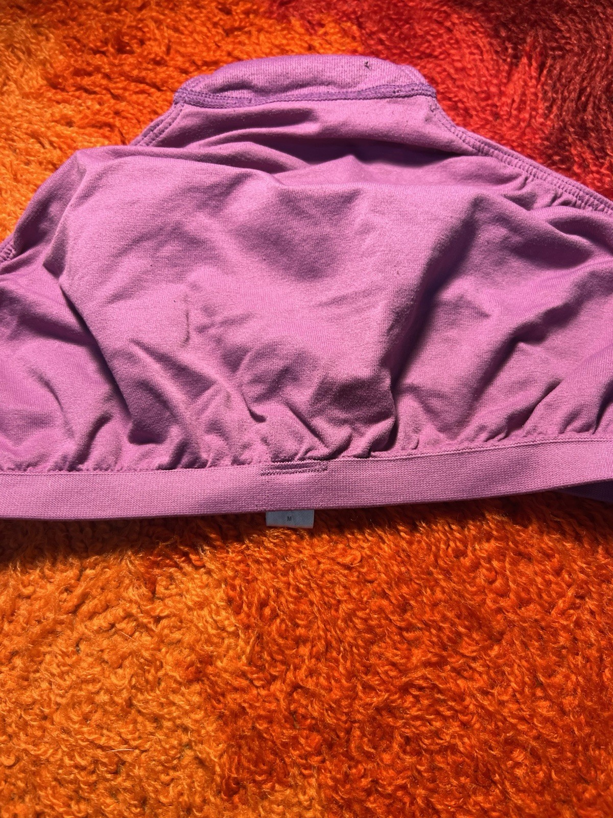 Vtg Y2K Victoria’s Secret Body By Victoria Hiphugger Nylon Panties M 2001 Purple
