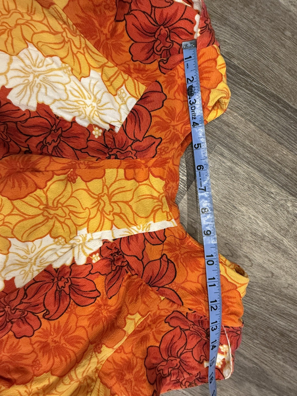 Vintage 70s PACIFIC ISLES Hibiscus Floral Hawaiian Barkcloth Muumuu Maxi Dress