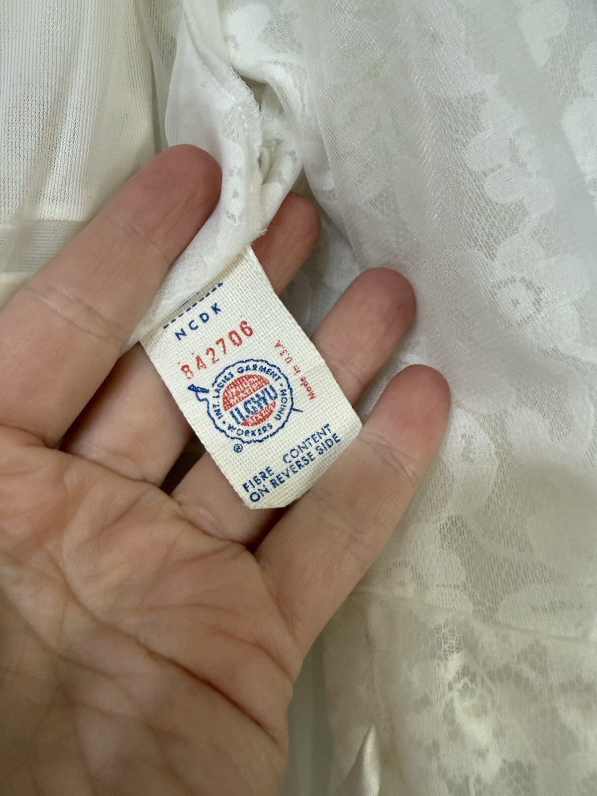 Union Tag Miss Elaine Bridal Peignor Gown Robe Set – Vintage