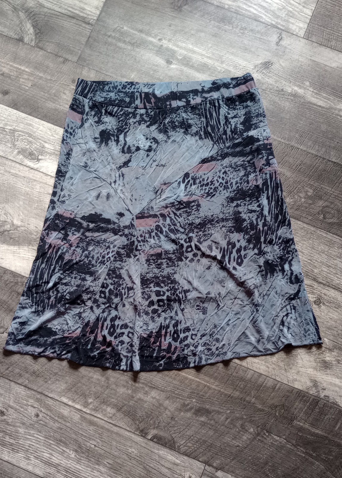 Carla B., Italy Women&rsquo;s XXL Sheer Blue Midi Skirt, Vtg