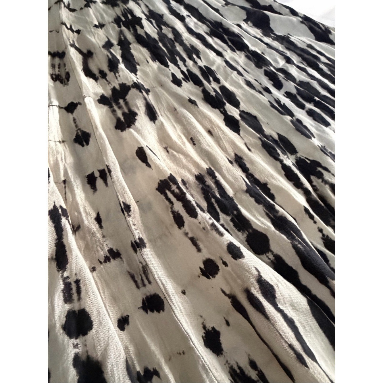 Vintage Y2K Tie Dye Backless Handkerchief Hem Maxi Dress Boho Festival