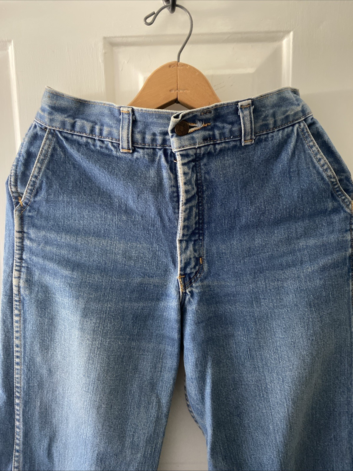 VTG HASH Buckle Back Jeans EUC
