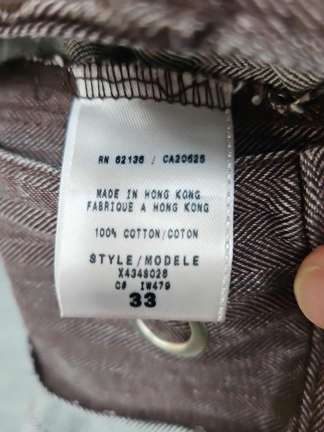 Vintage Y2K Dead Stock 1990&rsquo;s Guess Jeans Size 33 Wide Leg Snaps