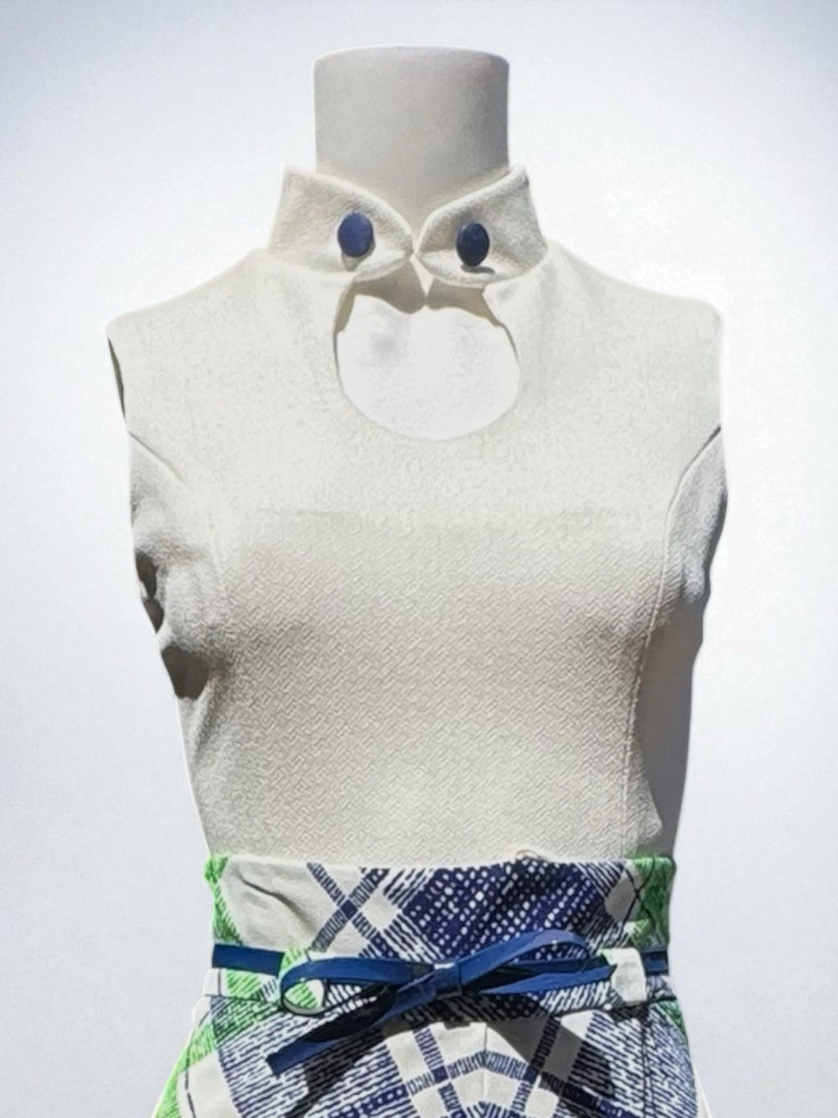 Vintage 1960s Alfred Werber Mod Blouse, Vest, Pants, & Belt Set Suit Costume XS