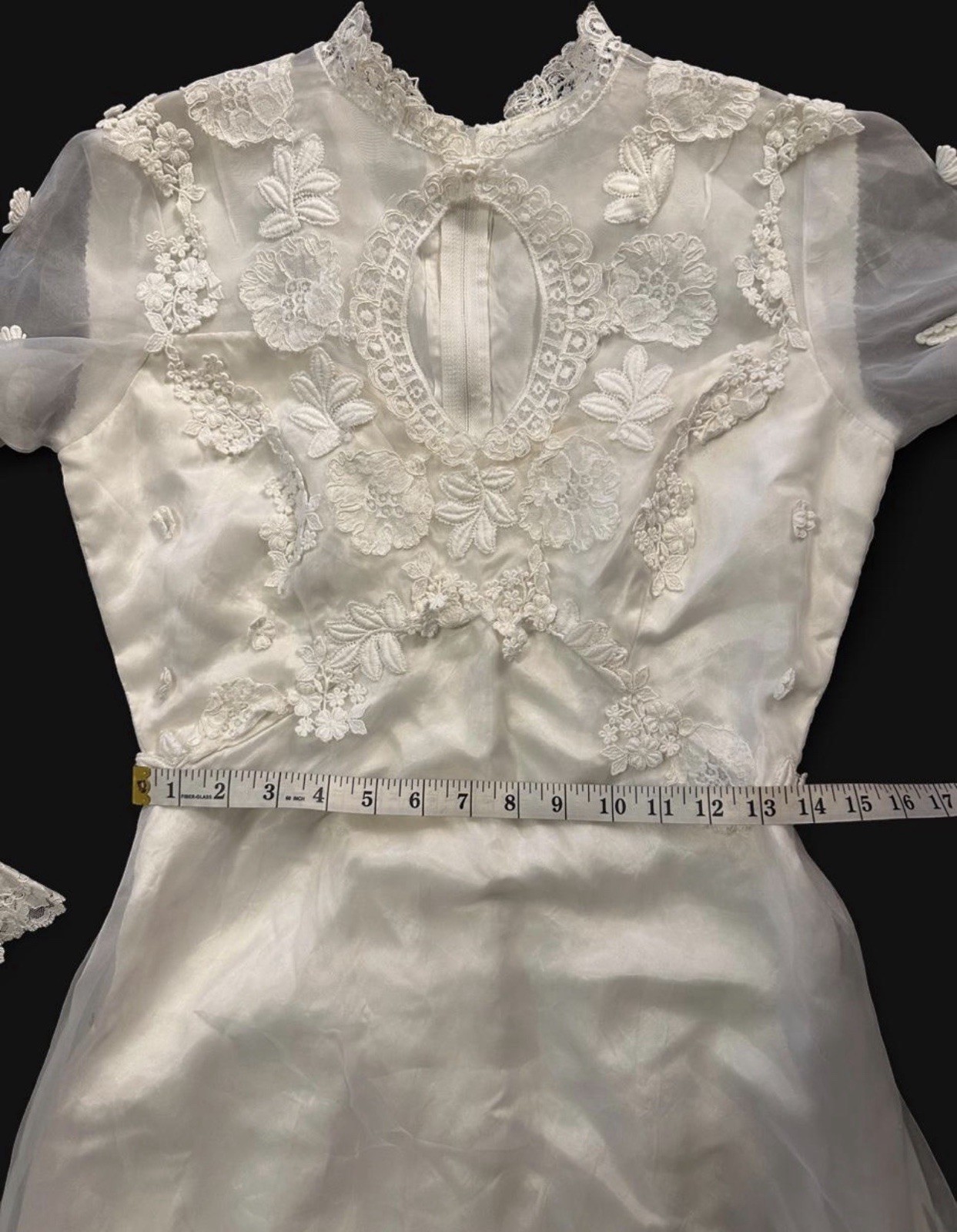 Vintage Wedding Dress With Train