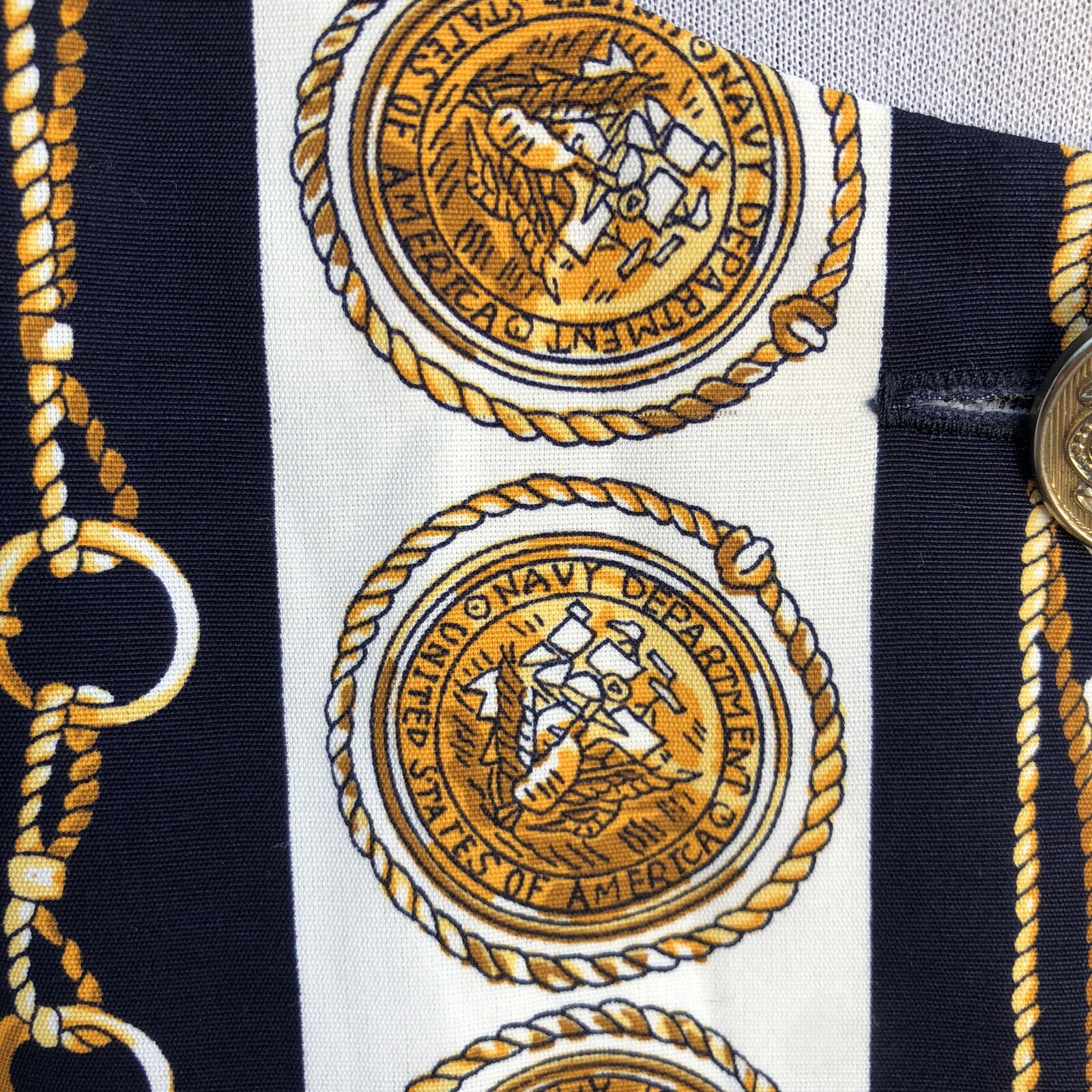 Vtg 80s Norton McNaughton Coin Chain Medallion 12/14 Old Money Office Preppy
