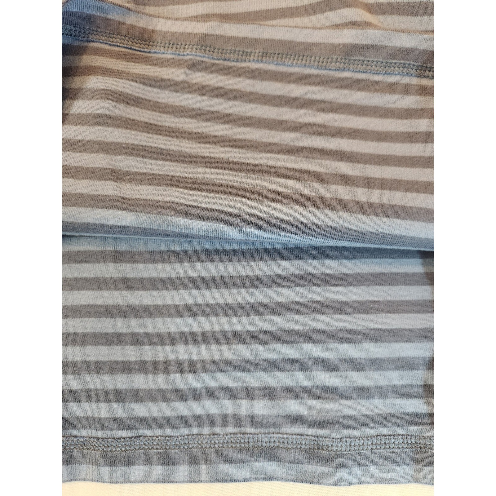 Vintage Gap Blue Striped Raglan 3/4 Sleeve T-Shirt Yellow Ringer XL Y2K 90s