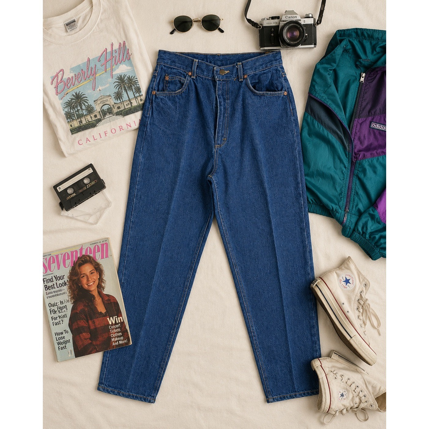 Womens Vintage 90s High Rise Tapered Leg Dark Wash Denim Mom Jeans 28&Prime; Waist Lee