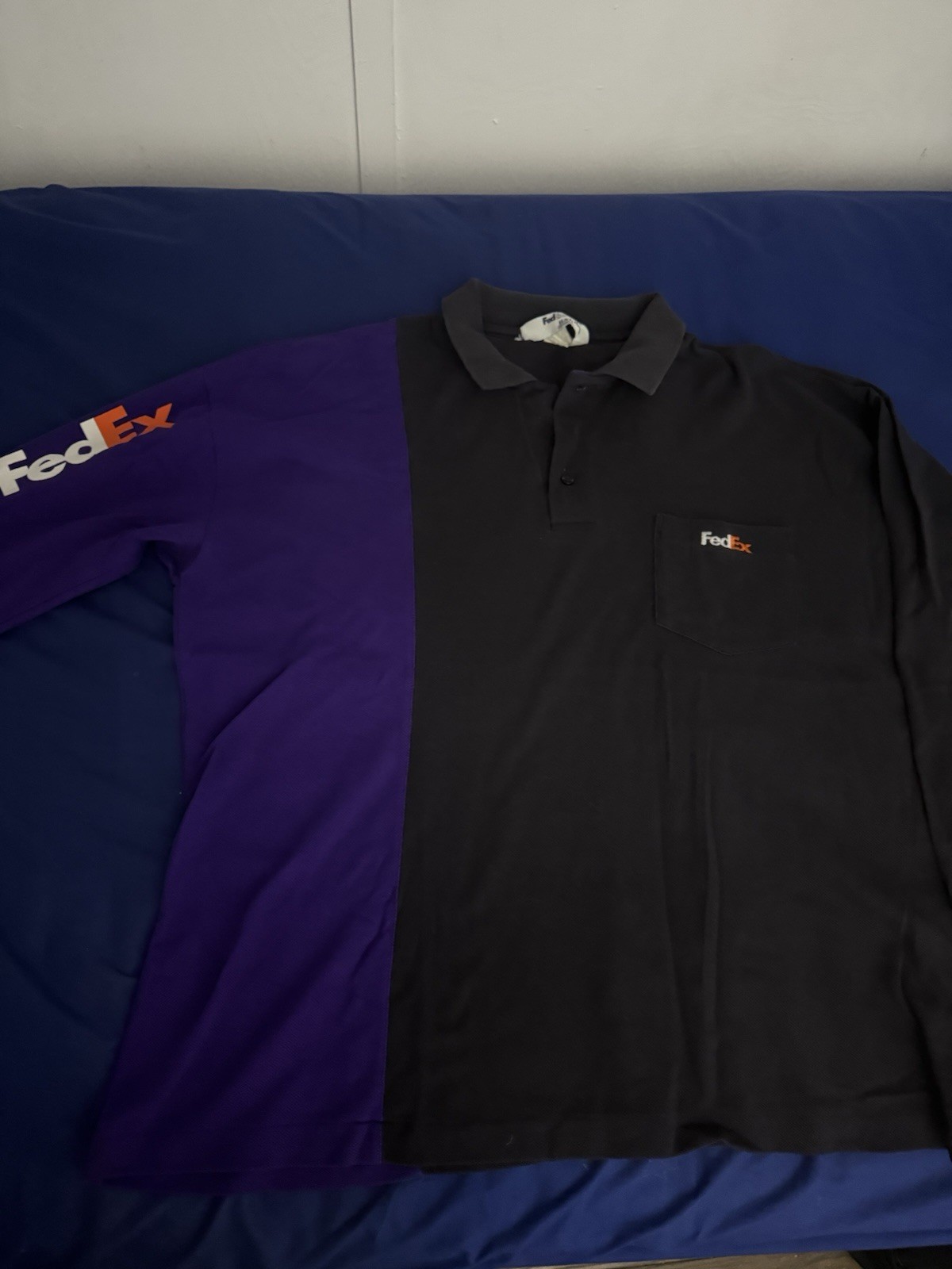 Vintage FedEx Express Designed By Stan Herman Uniform Size XL