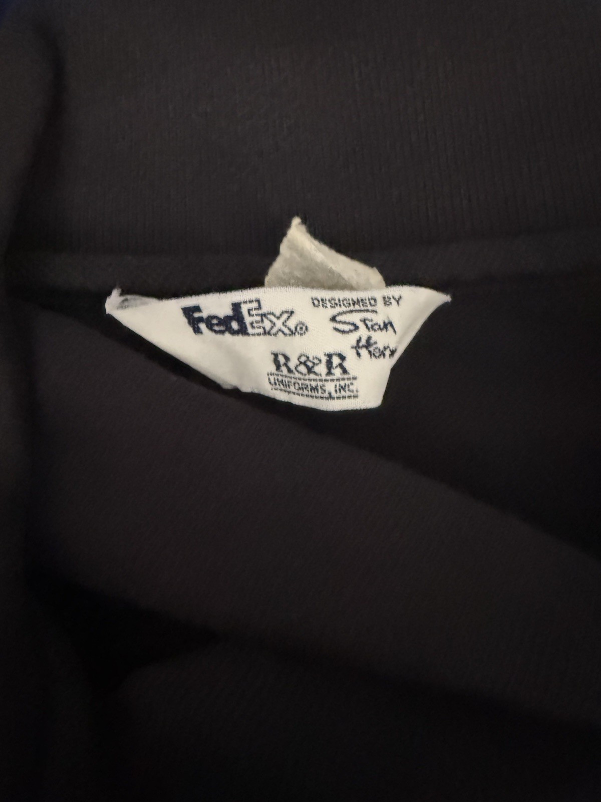 Vintage FedEx Express Designed By Stan Herman Uniform Size XL