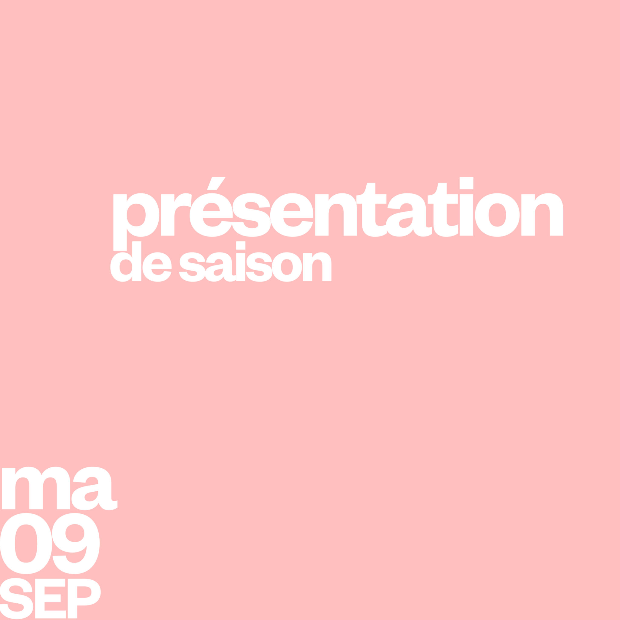 présentation de saison